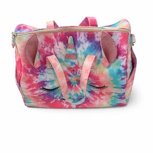 Under One Sky Tie-Dye Unicorn Bag - Pink and Blue